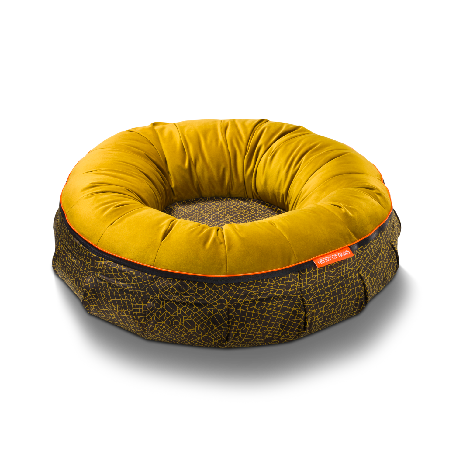 Le Nid round dog bed Henry of Paris