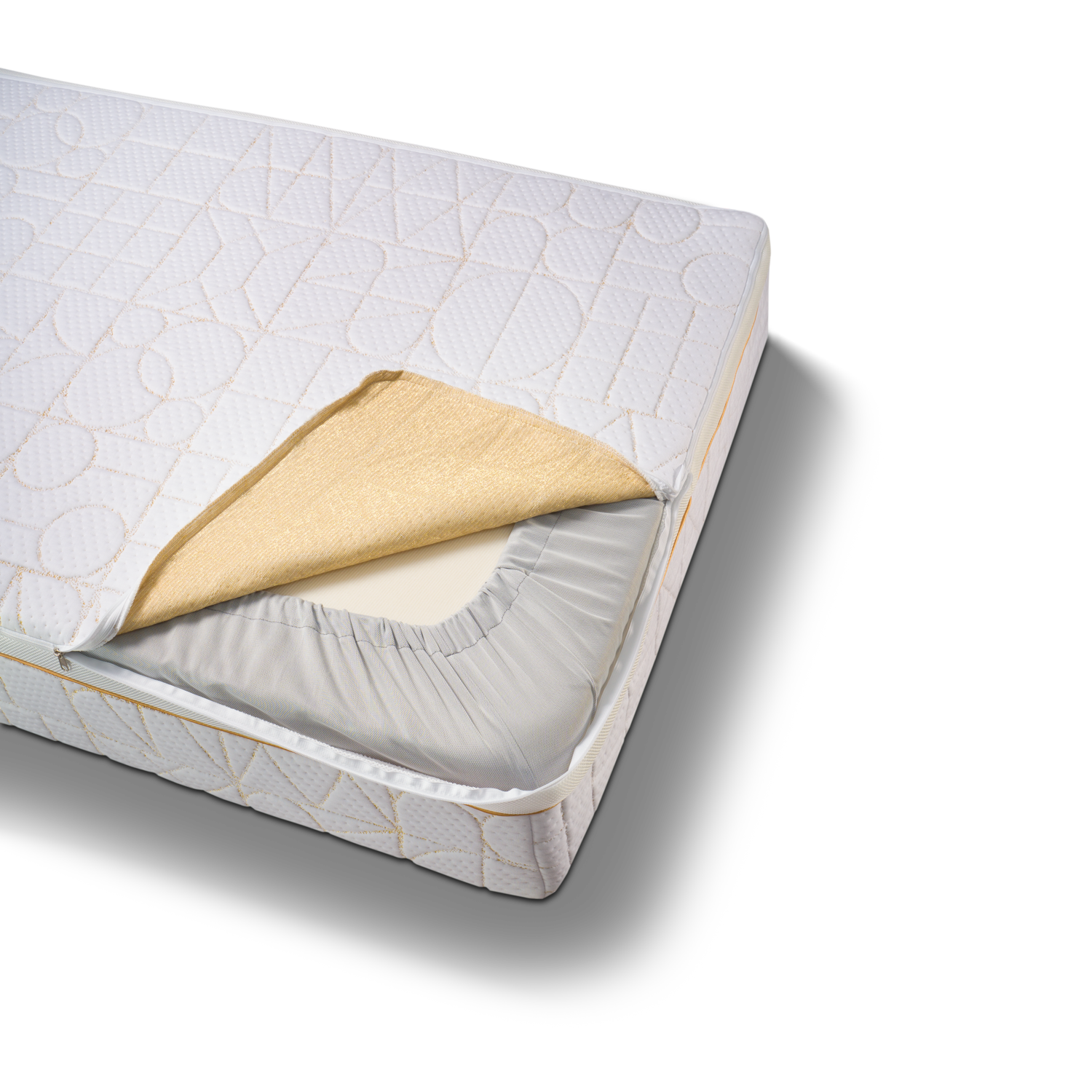 Trône du Sommeil white mattress Henry of Paris
