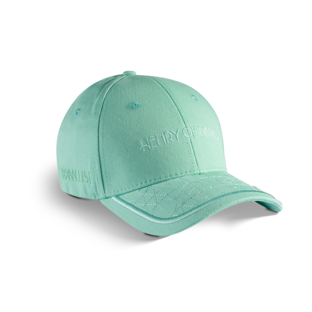 Le Statement green cap Henry of Paris