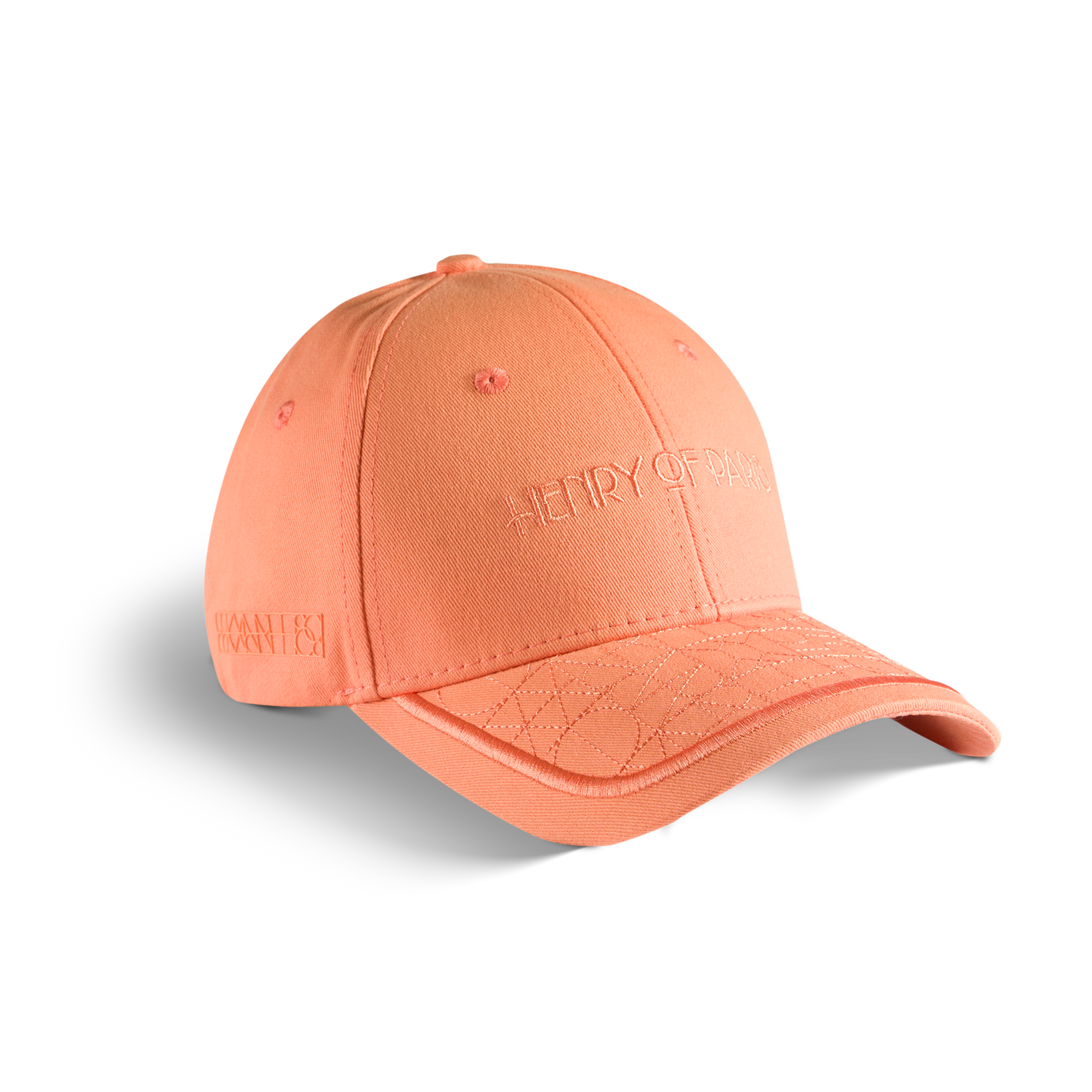 Le Statement orange cap Henry of Paris