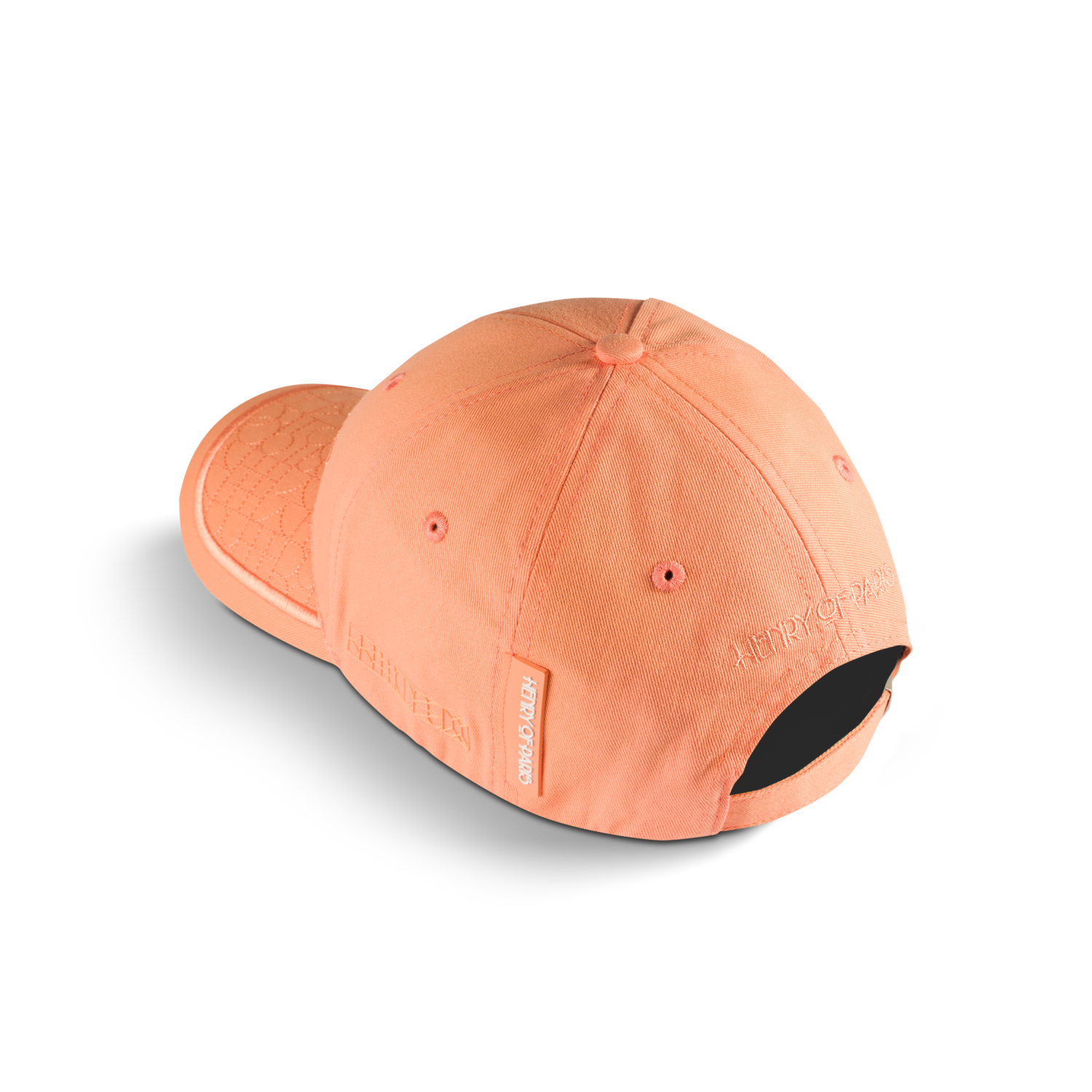Le Statement orange cap Henry of Paris