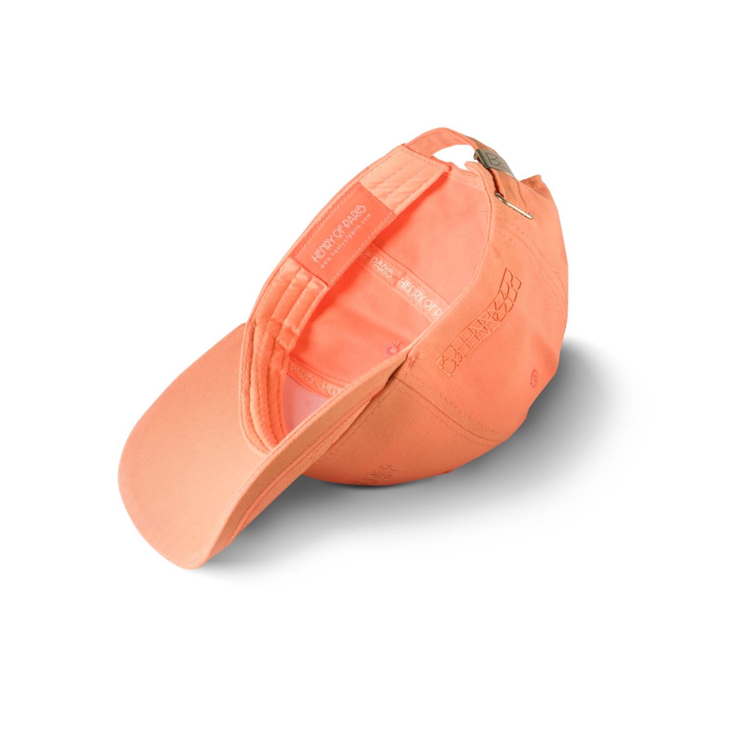 Le Statement orange cap Henry of Paris