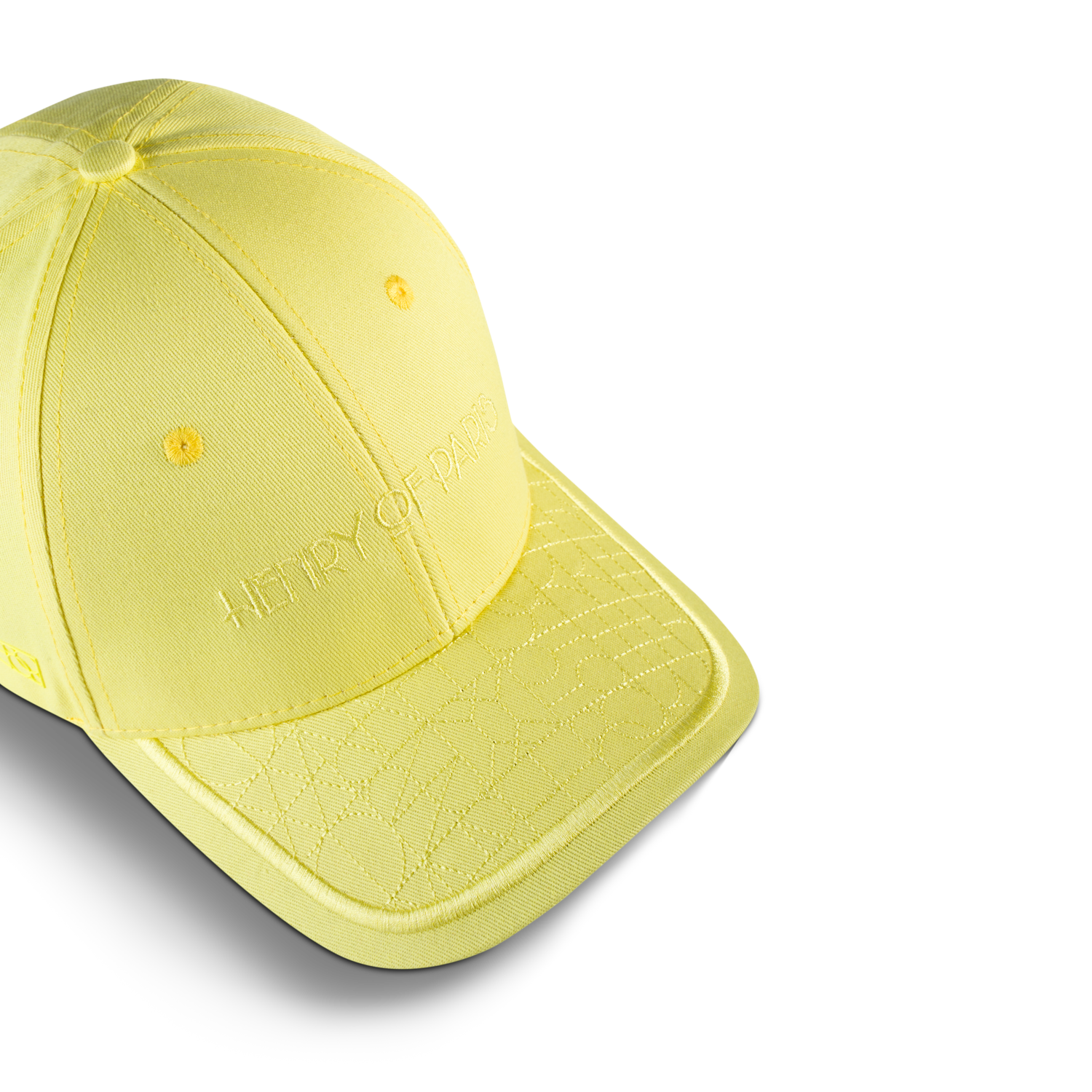 Le Statement yellow cap Henry of Paris