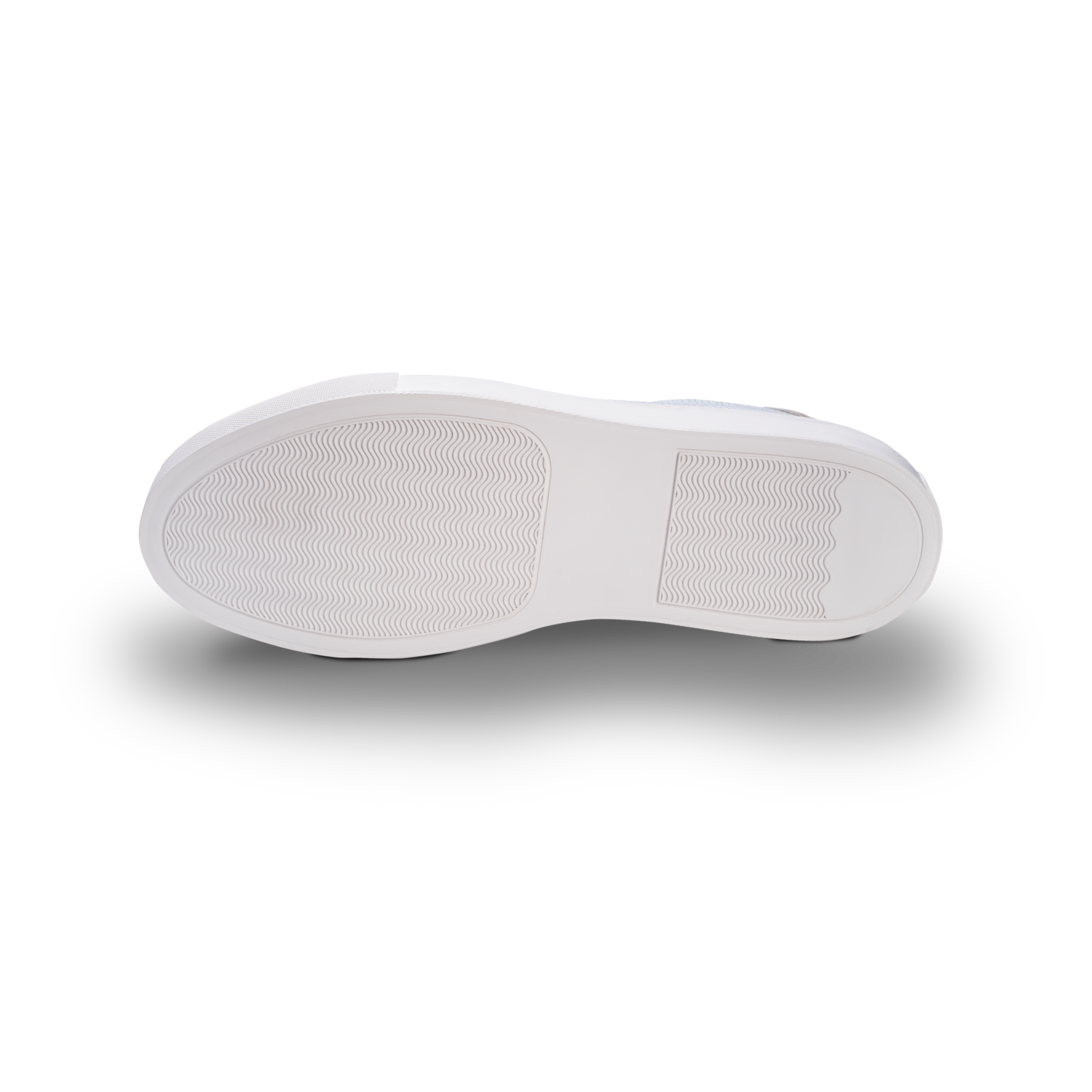 Pas de Paris white shoes with blue pattern Henry of Paris