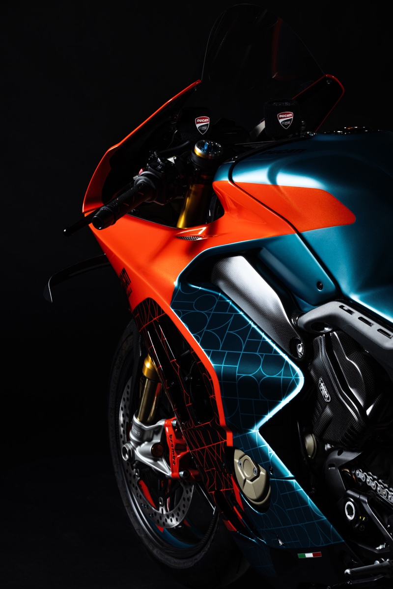 motorcycle Ducati Unica Panigale V4 Henry of Paris