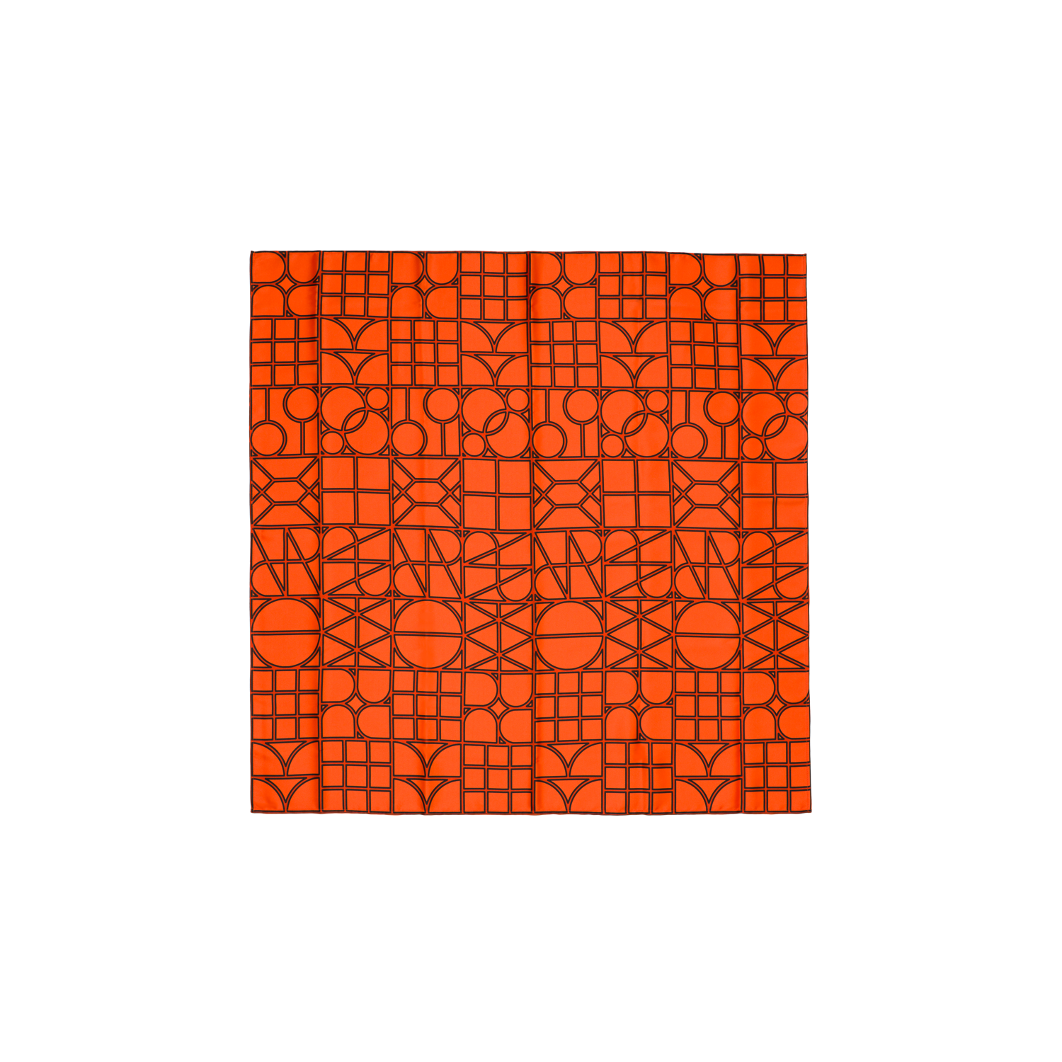 Le Voile de Soie Écriture silk scarf