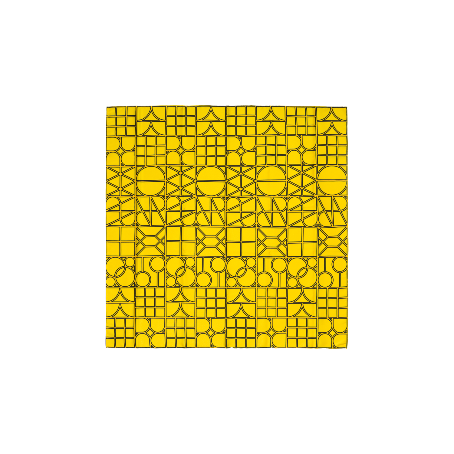 Le Voile de Soie Écriture silk scarf