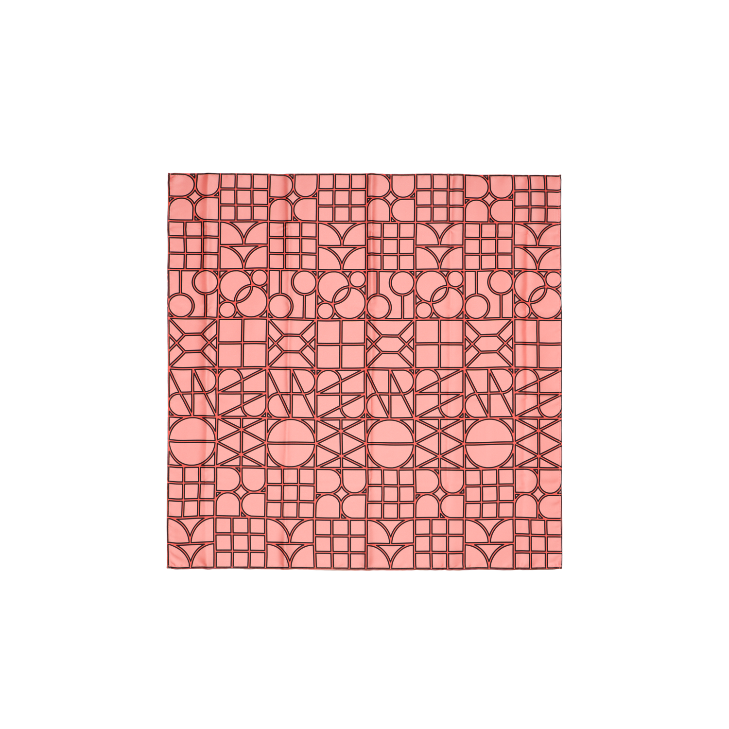 Le Voile de Soie Écriture silk scarf