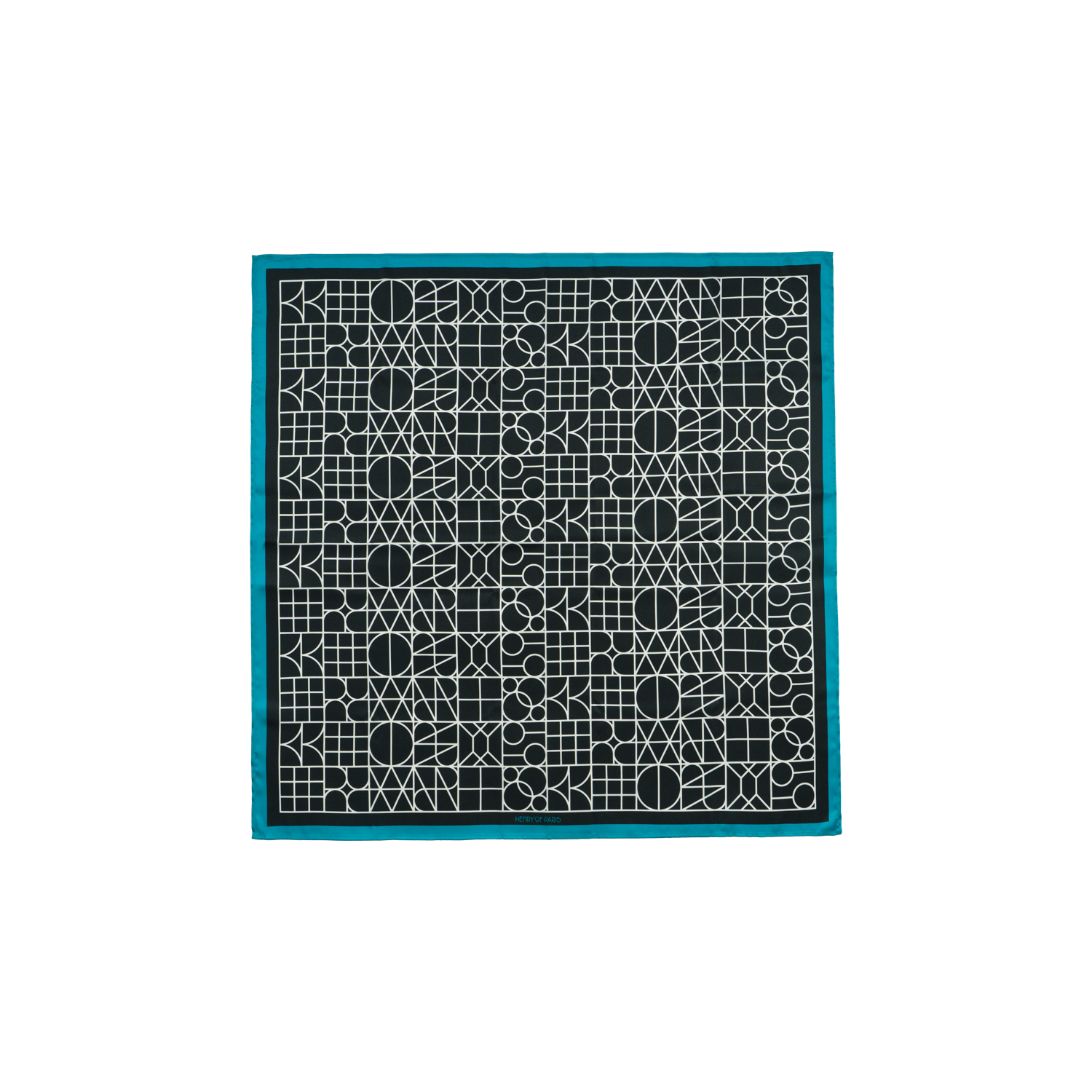 Le Voile de Soie Liséré silk scarf