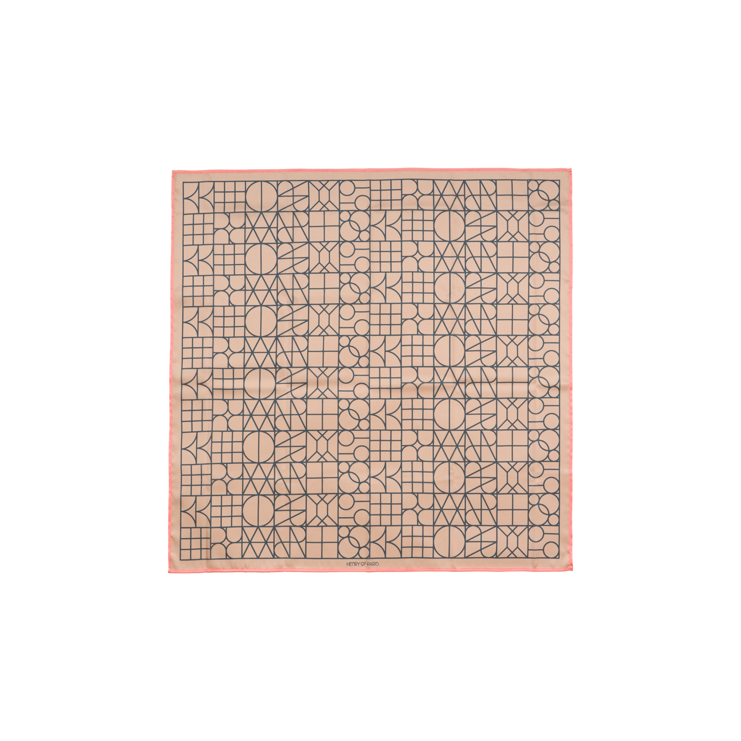 Le Voile de Soie Liséré silk scarf