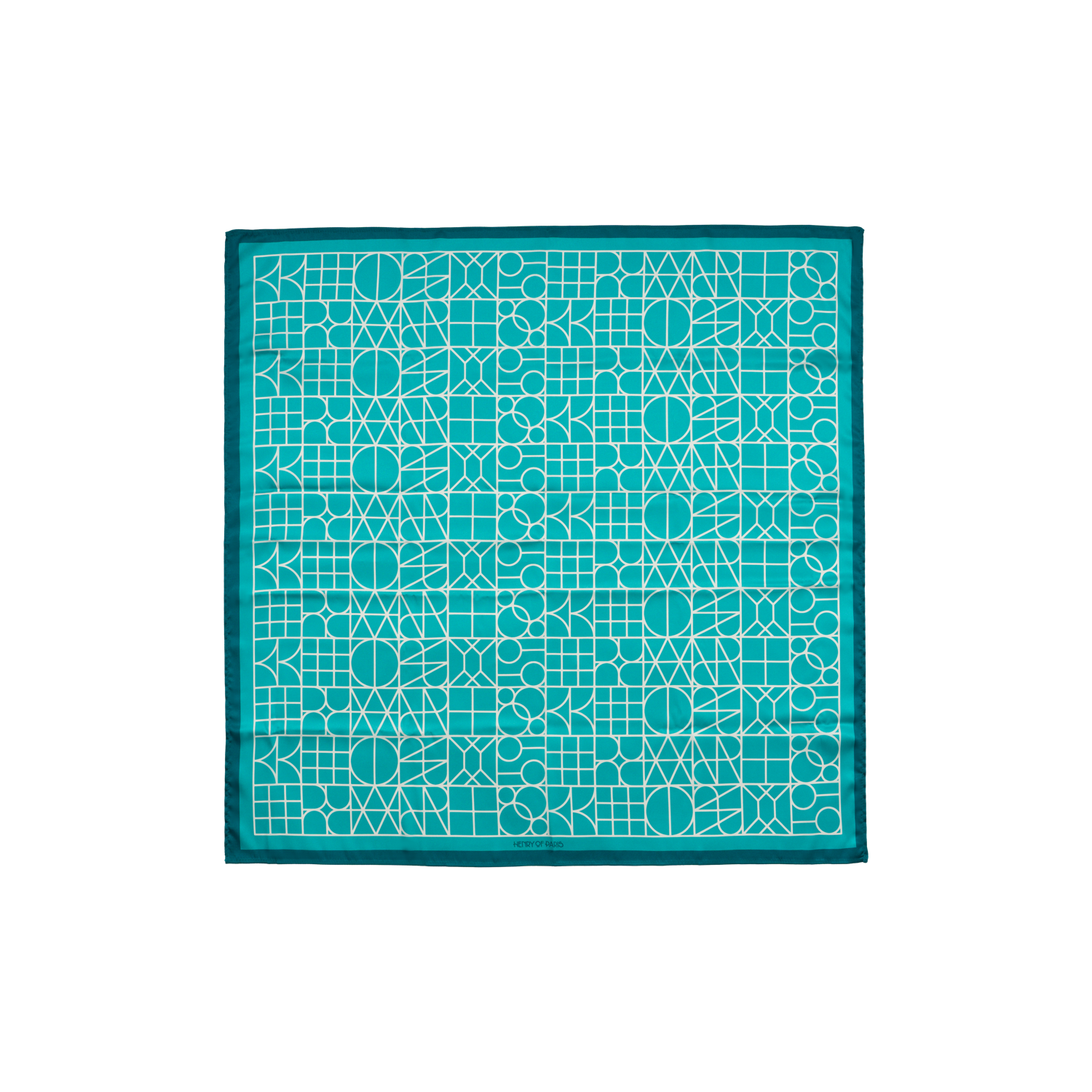 Le Voile de Soie Liséré silk scarf